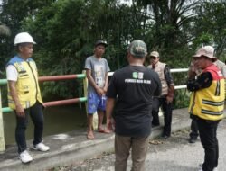 Pemkab Lutim Tinjau Lokasi Pasca Banjir di Desa Non Blok Kecamatan Kalaena