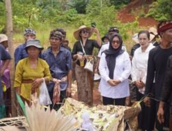 Wabup Puspa Hadiri Ngaben dan Melayat di Dua Lokasi Berbeda di Angkona