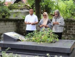 Bupati dan Wabup Ziarah ke Makam Thoriq Husler Sebelum Bertolak ke Lutim