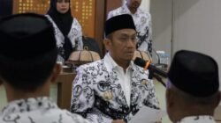 Lantik 23 Pengurus PGRI Lutim, Bupati Tekankan Kesejahteraan Guru